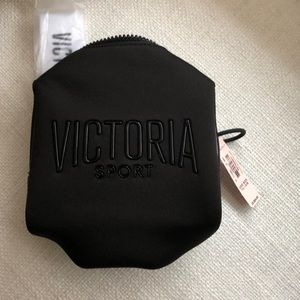 Victoria Secrets black sport wristlet
